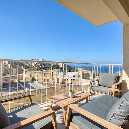Apartman Xaghra With Sea Views & Balcony - Gozo